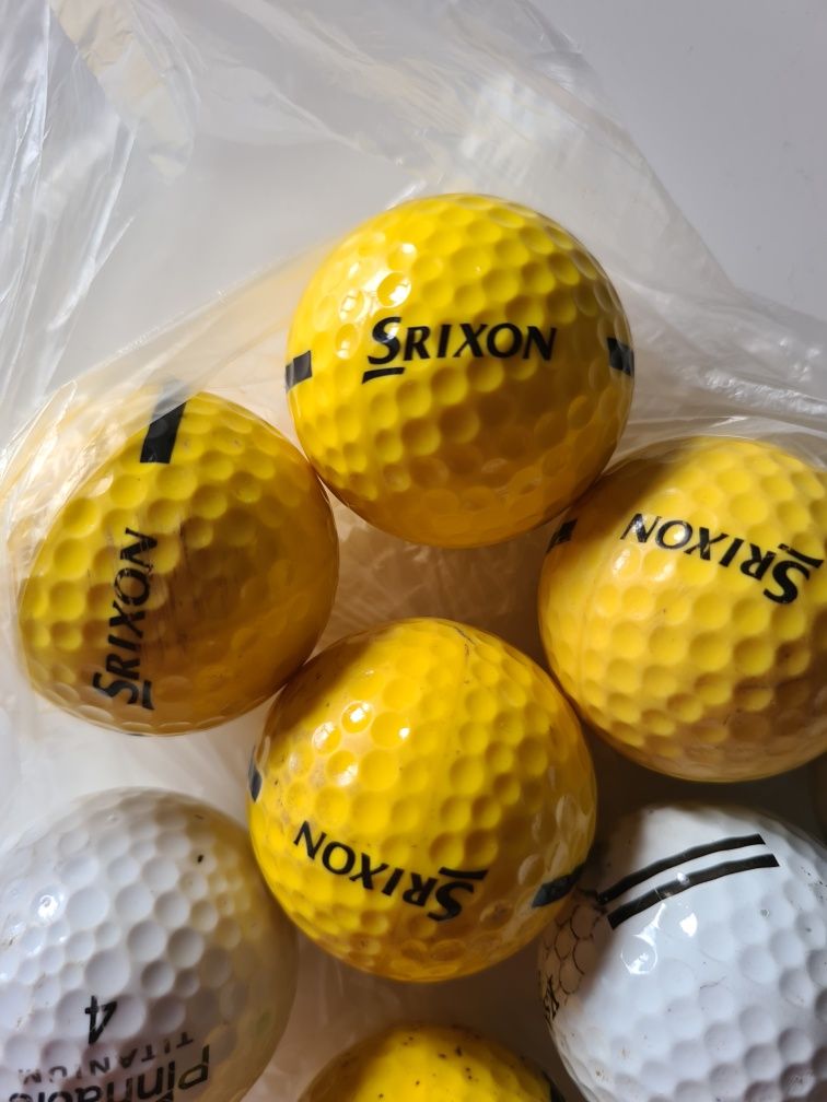 Piłeczki golfowe Srixon i inne uzywane  13 szt