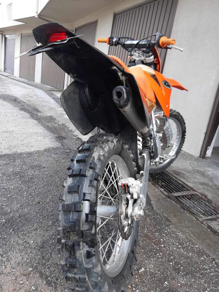 KTM 125 EXC Matriculada