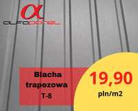 Blachy trapezowe / blacha Świebodzin alucynk płoty bramy elewacja