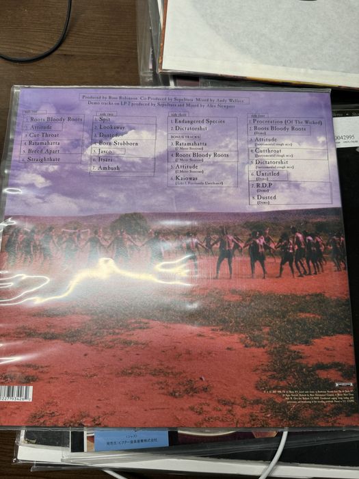 Sepultura Roots Against LP