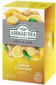 Ahmad tea Lemon & Ginger herbata 20 torebek