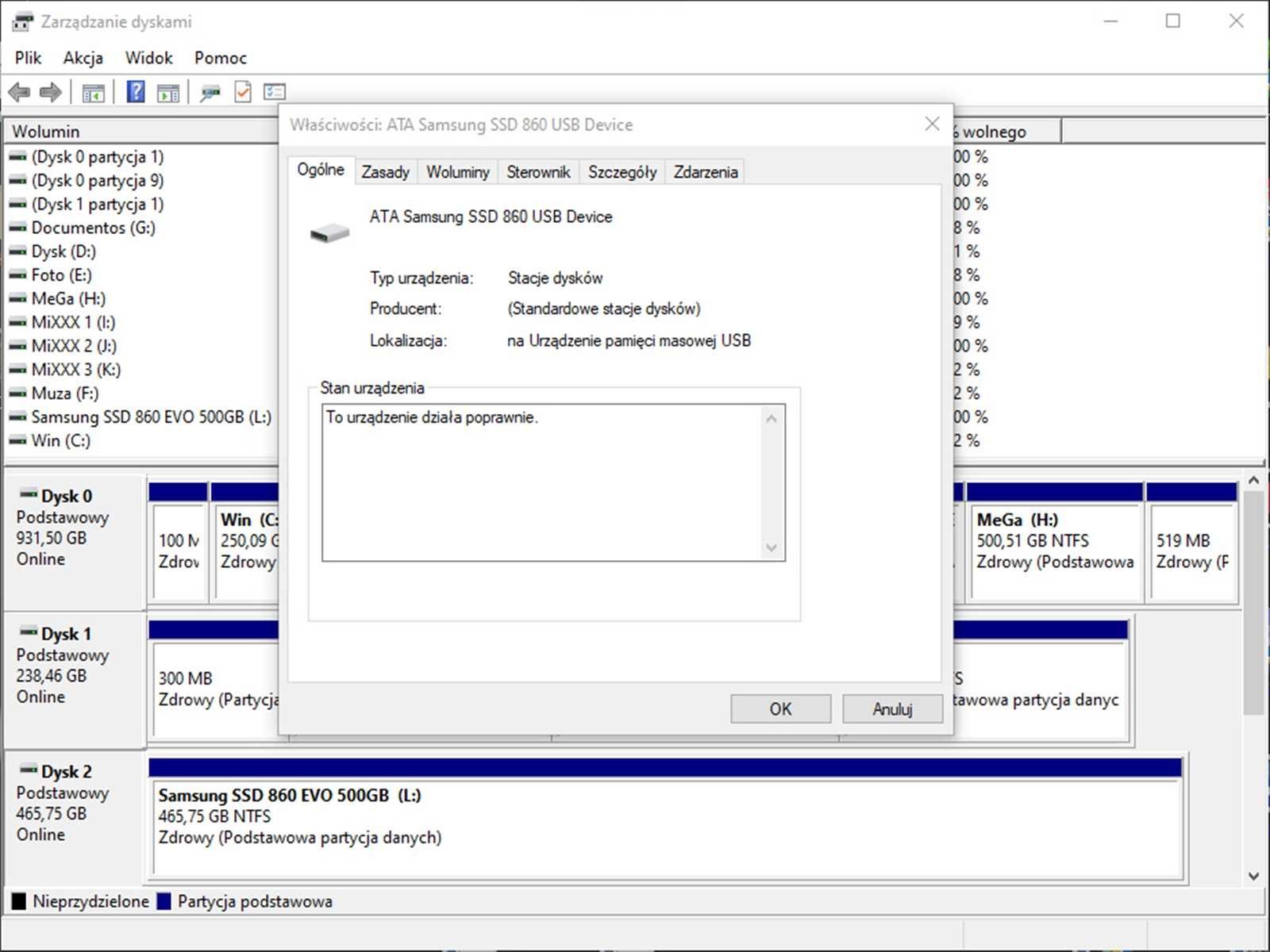 SSD 500GB Samsung 860 EvO