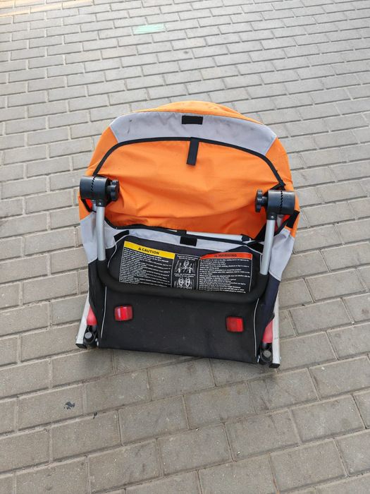 przyczepka rowerowa giant peapod duo- na 2 dzieci