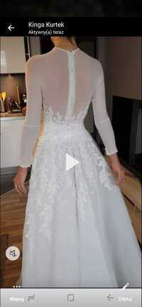 Suknia ślubna 36 38 continental Kanada princess ksiezniczka