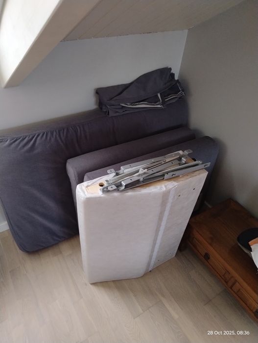 sofa chaise longue com arrumação ikea GRONLID, capa cinzenta