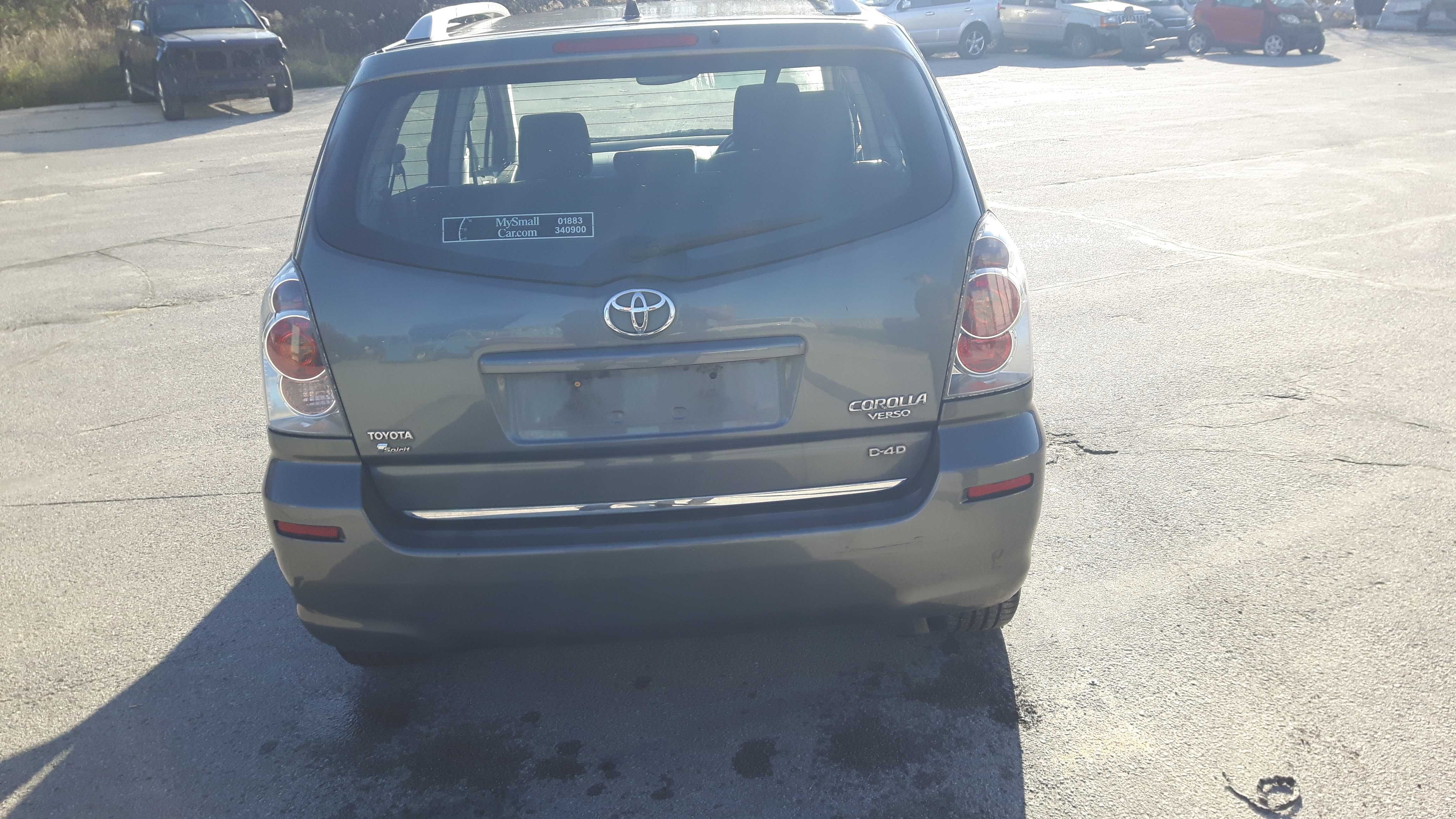 TOYOTA COROLLA VERSO II 2.2 D4D 06R Części Zapraszamy!!!