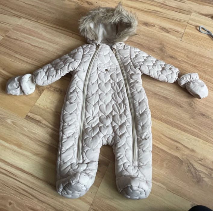 Kombinezon zimowy dziewczęcy