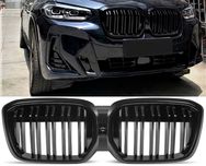 Nerki Grill BMW iX3 G08 Czarny Połysk