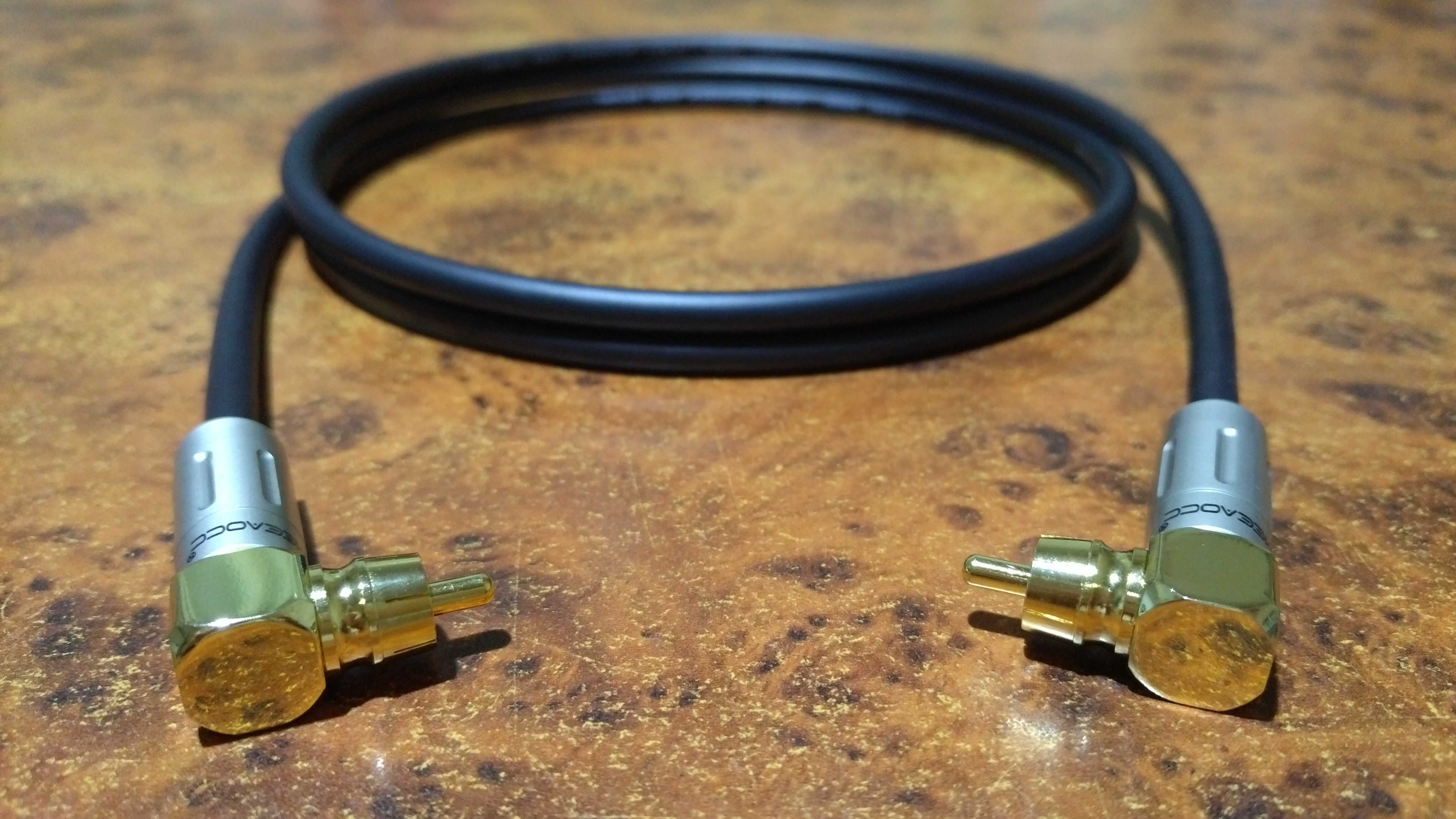 Hi-Fi сабвуферный кабель RCA/RCA MOGAMI Neglex W2534 (Япония) экран