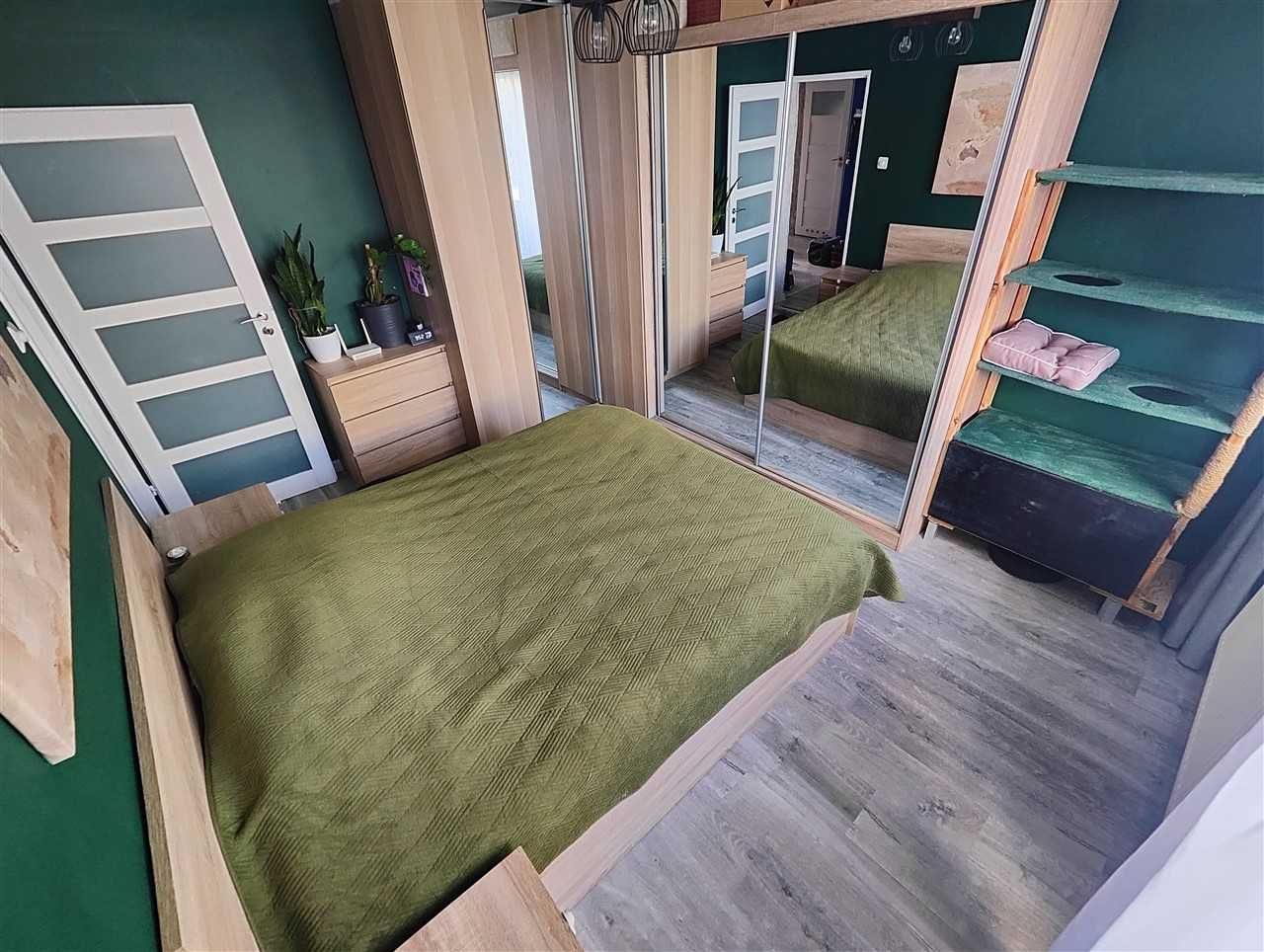 mieszkanie Kożuchów 3 pokoje z balkonem i piwnicą, w pełni umeblowane