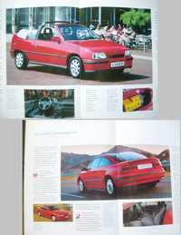 OPEL PROGRAMM 1992 / prospekt 48 str. Kadett Calibra Omega Senator ...