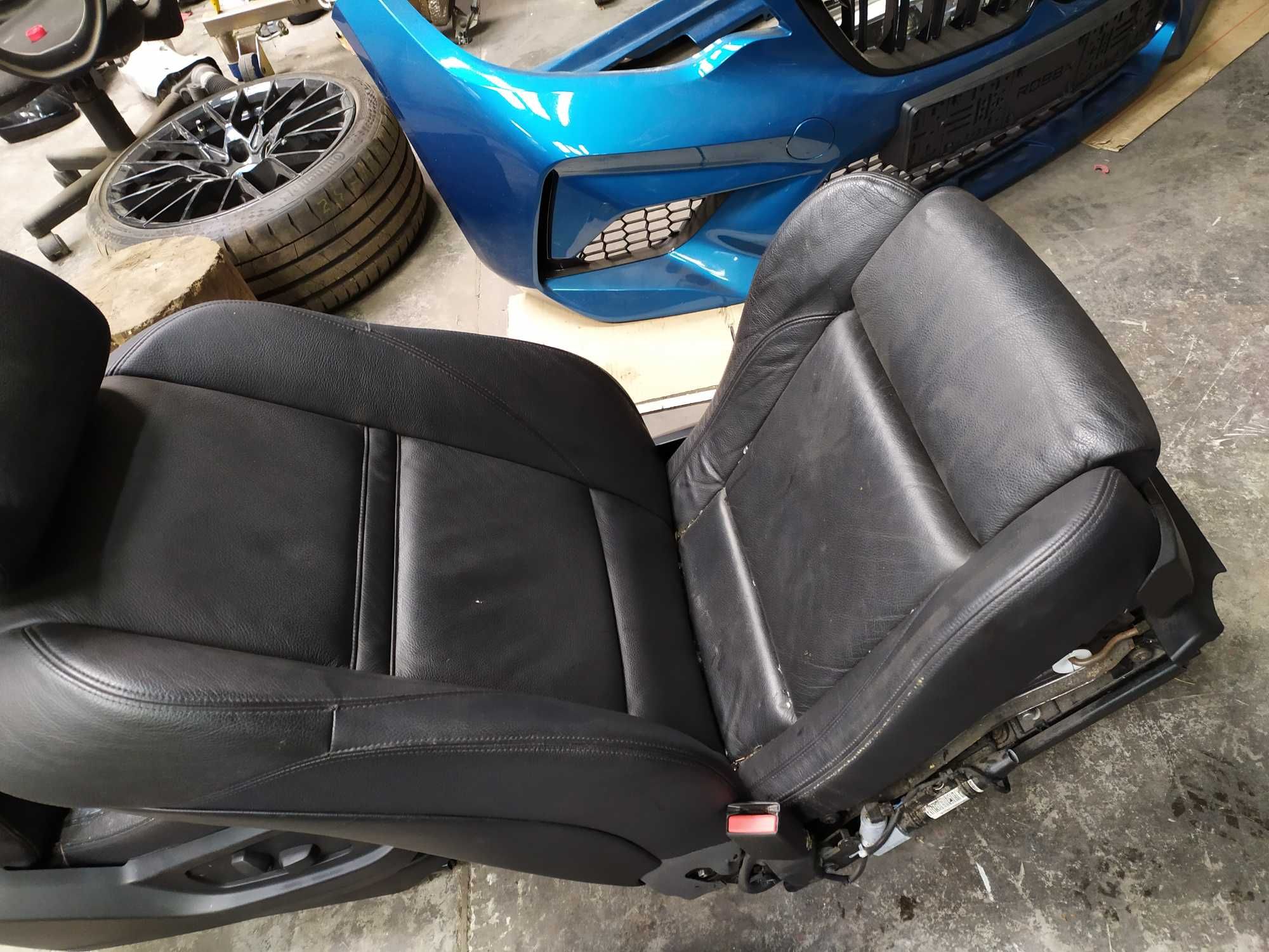 BMW X6 - Fotel skórzany elektrycznie sterowane przedni prawy lewy
