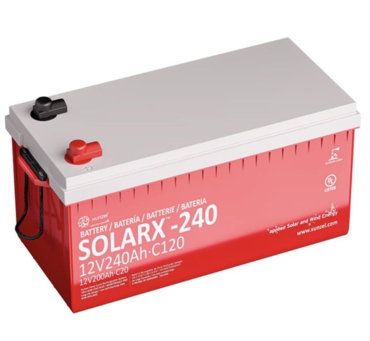 Bateria solar solarx-240 12v