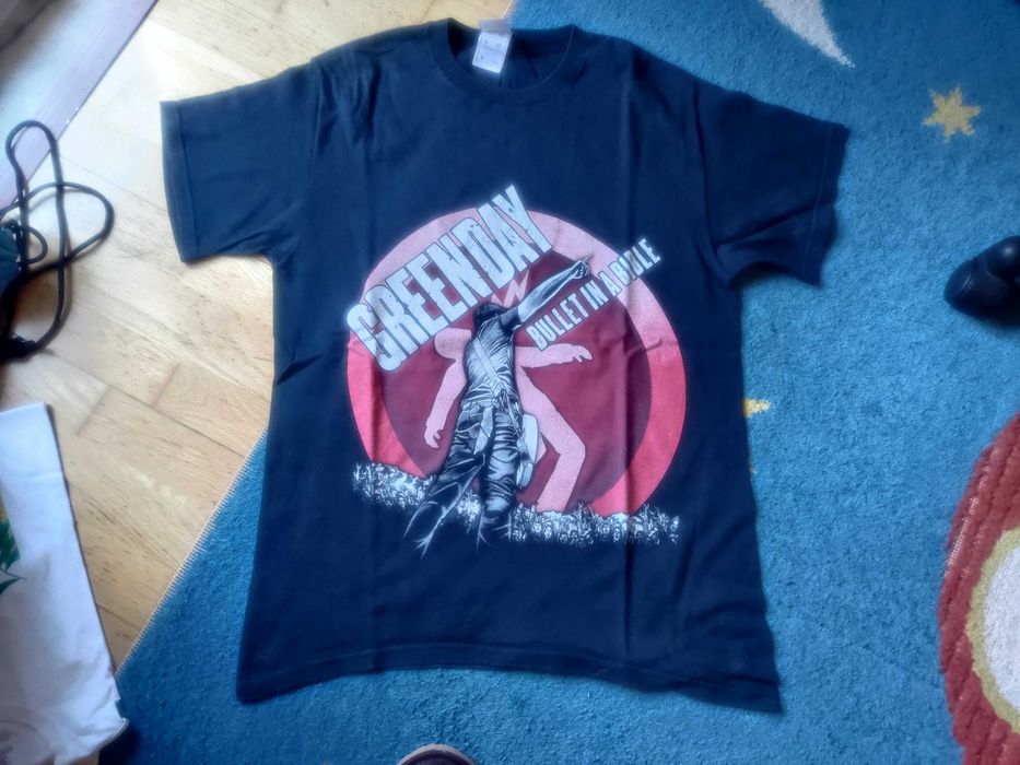 Green Day - T-Shirt "Bullet in a Bible" - Rara (Tamanho: M)