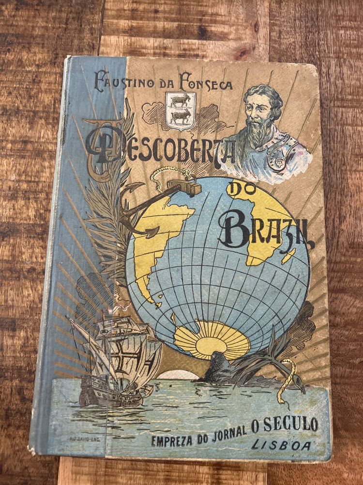 Descoberta Brasil Faustino Fonseca - livro raro