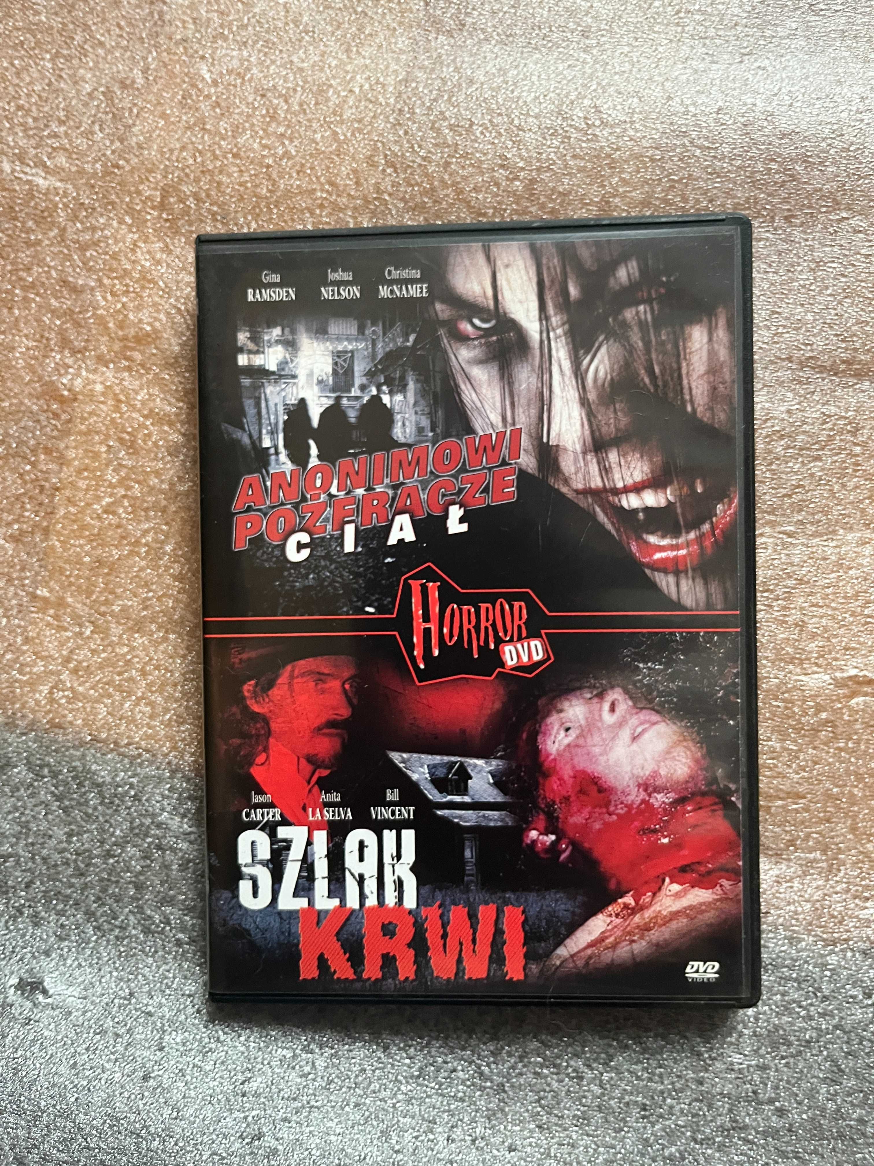 Film Horror DVD Anonimowi Pożeracze Ciał/Szlak Krwi