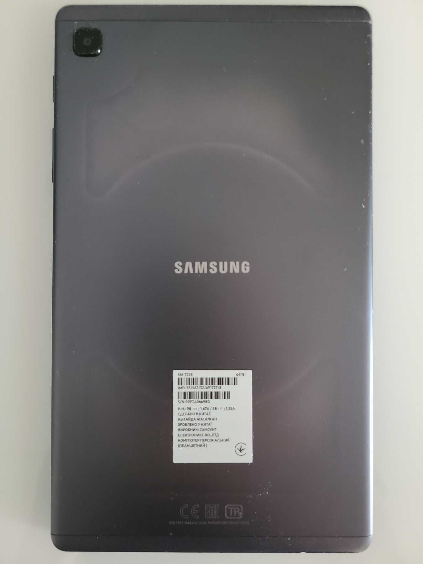 Продам Samsung Galaxy Tab A7 Lite LTE 4/64Gb SM-T225 Gray