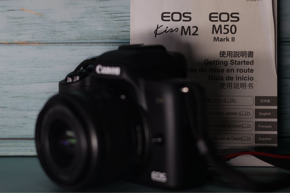 Canon M50 Mark II + Objetiva 15-45mm