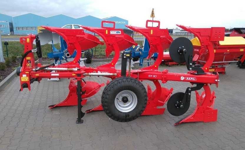 Pług Obracalny Obrotowy 3 4 5 Skibowy AKPIL MIXDUE KM80R KM80HP KM180R