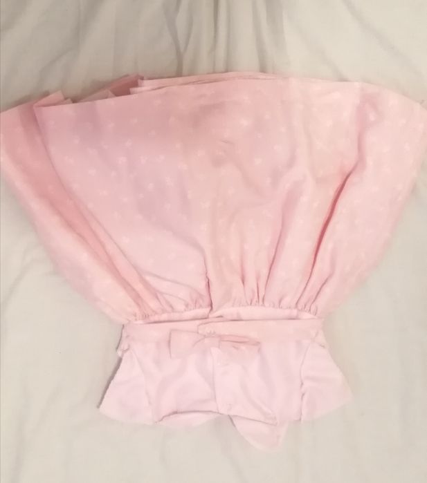 Różowa sukienka wizytowa r. 74