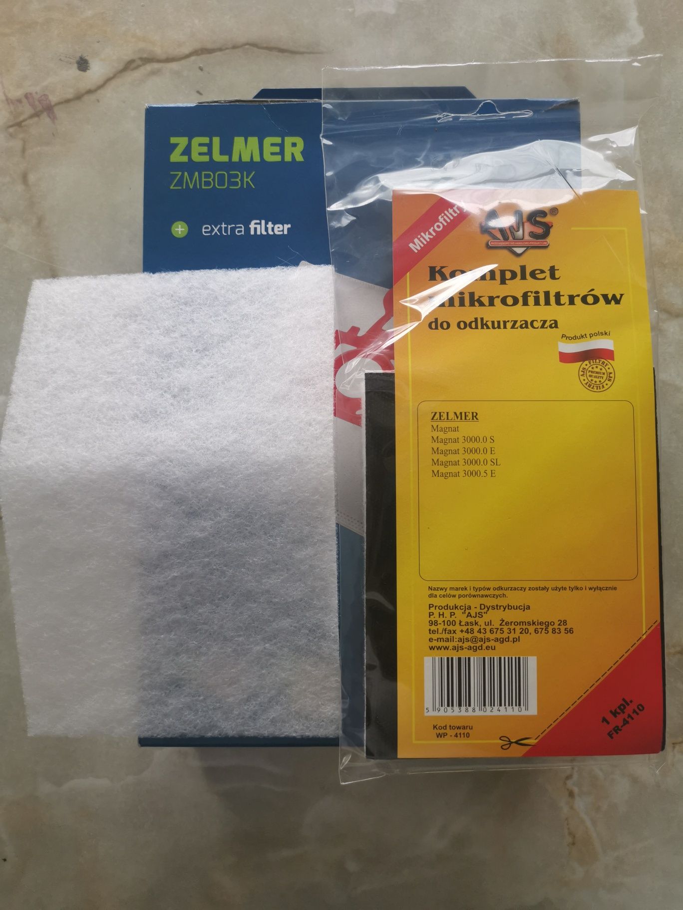 Worki plus filtry do odkurzacza zelmer ZVC422HP(00)