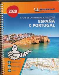 Mapa de estradas e turístico Michelin