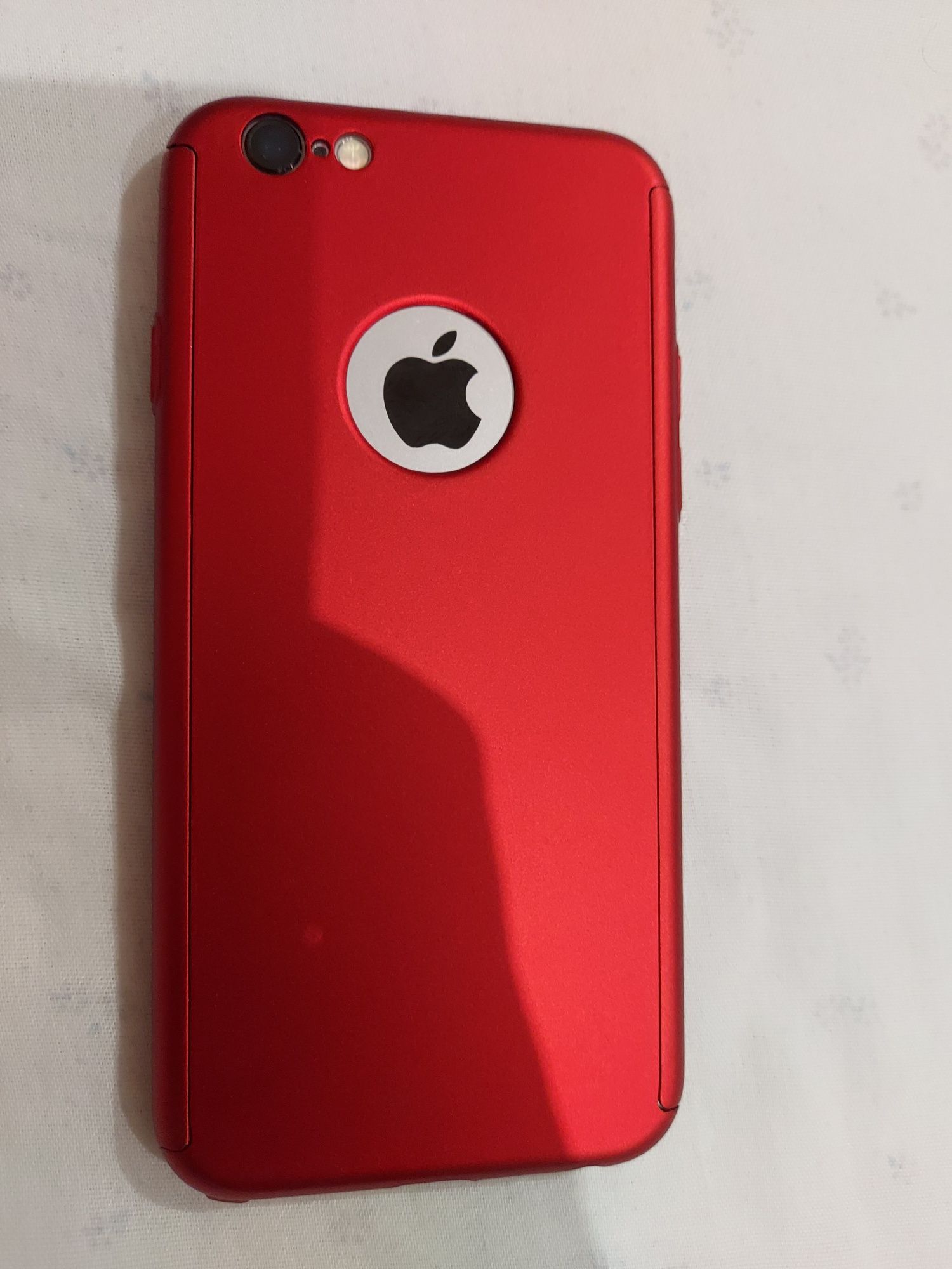 Capa chapa IPhone 6S vermelha