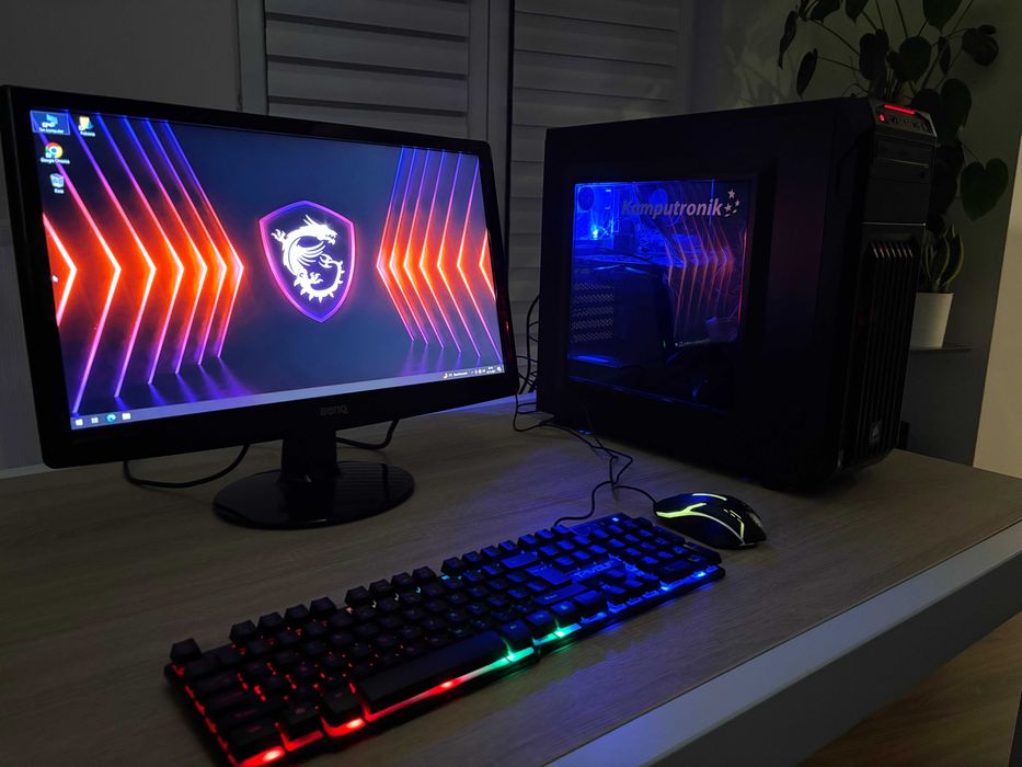 Zestaw Do Gier i5 4x3.4ghz/GTX-950/Ram-16GB/SSD+1TB/Monitor 22'