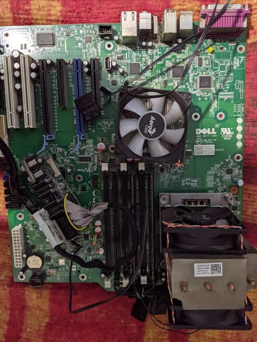 Продам комлект: мат. плата Dell T3500, Проц. Xeon X5670, 6Gb