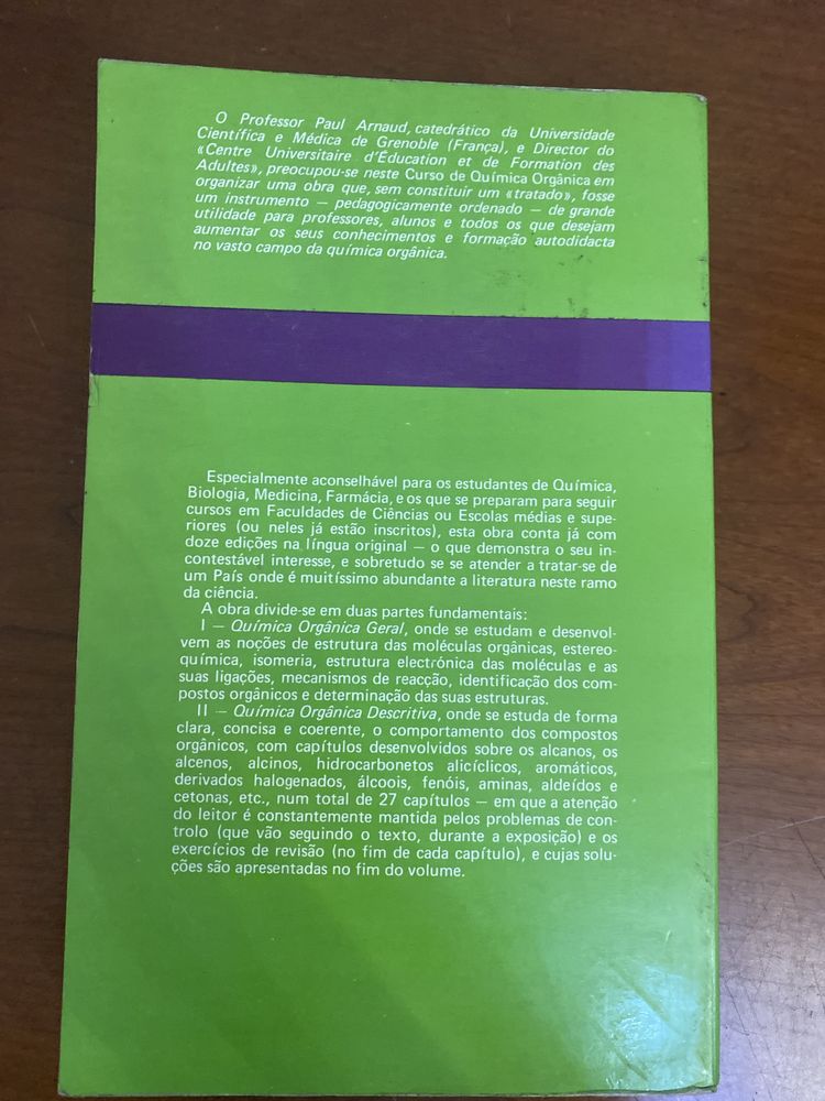 Livro de Química Orgânica