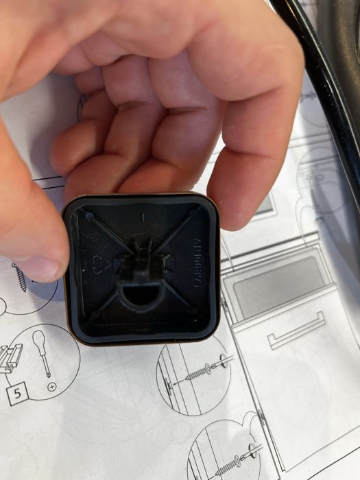 Pokretlo korka automatycznego zlewu sitka grohe brushed warm sunset