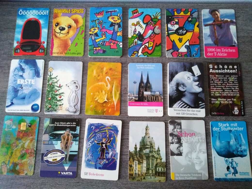 Cartões Telefone (Credifones) Alemães anos 90