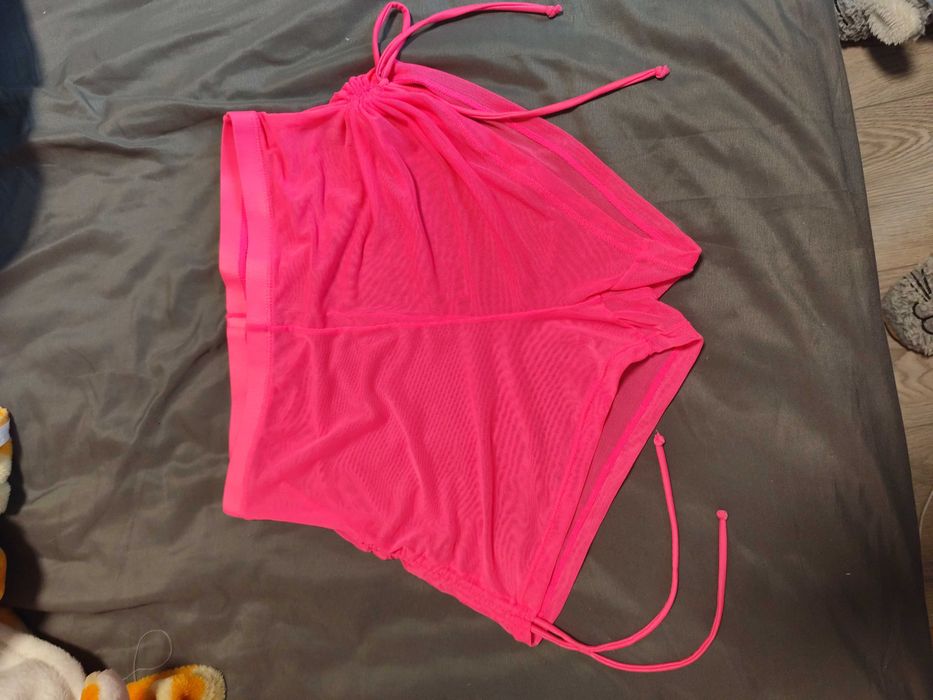 Шорти сітка на затяжках