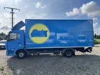 Kontener mercedes atego + winda 595cm dlugosci