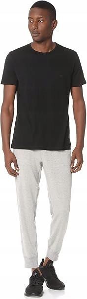 Emporio Armani Męska Koszulka T-Shirt Okrągły Dekolt Logo Zestaw 3Szt