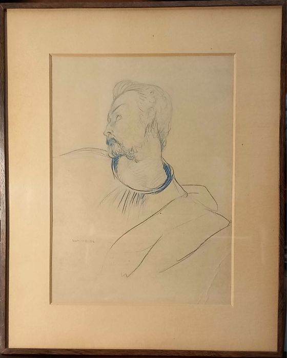 Desenho do pintor Antonio Soares