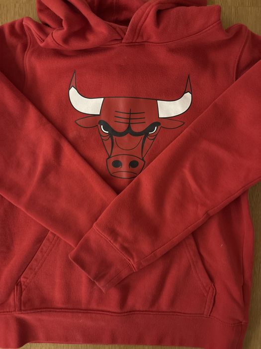 Bluza nike z kapturem czerwona rozm M