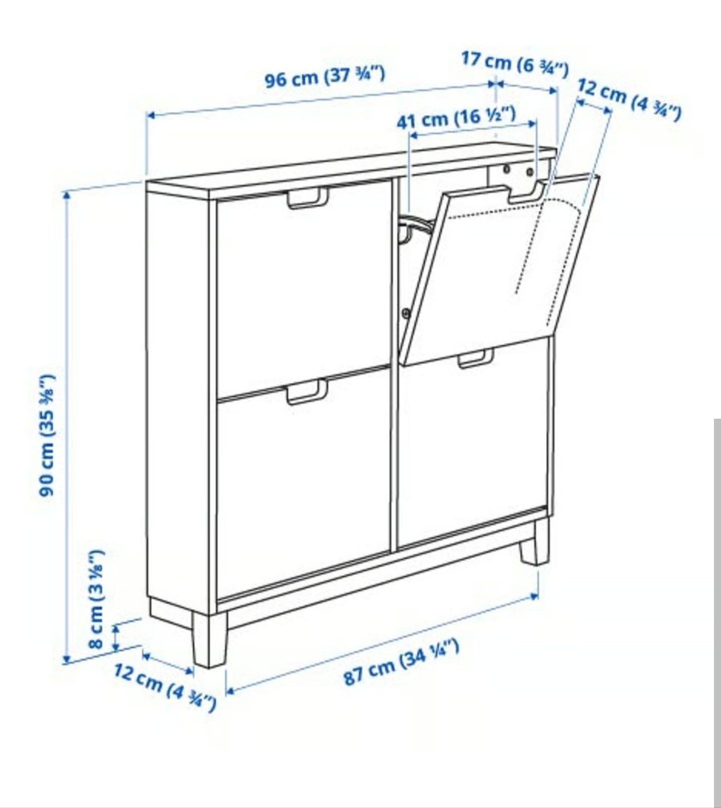 Sapateira Ikea Ställ