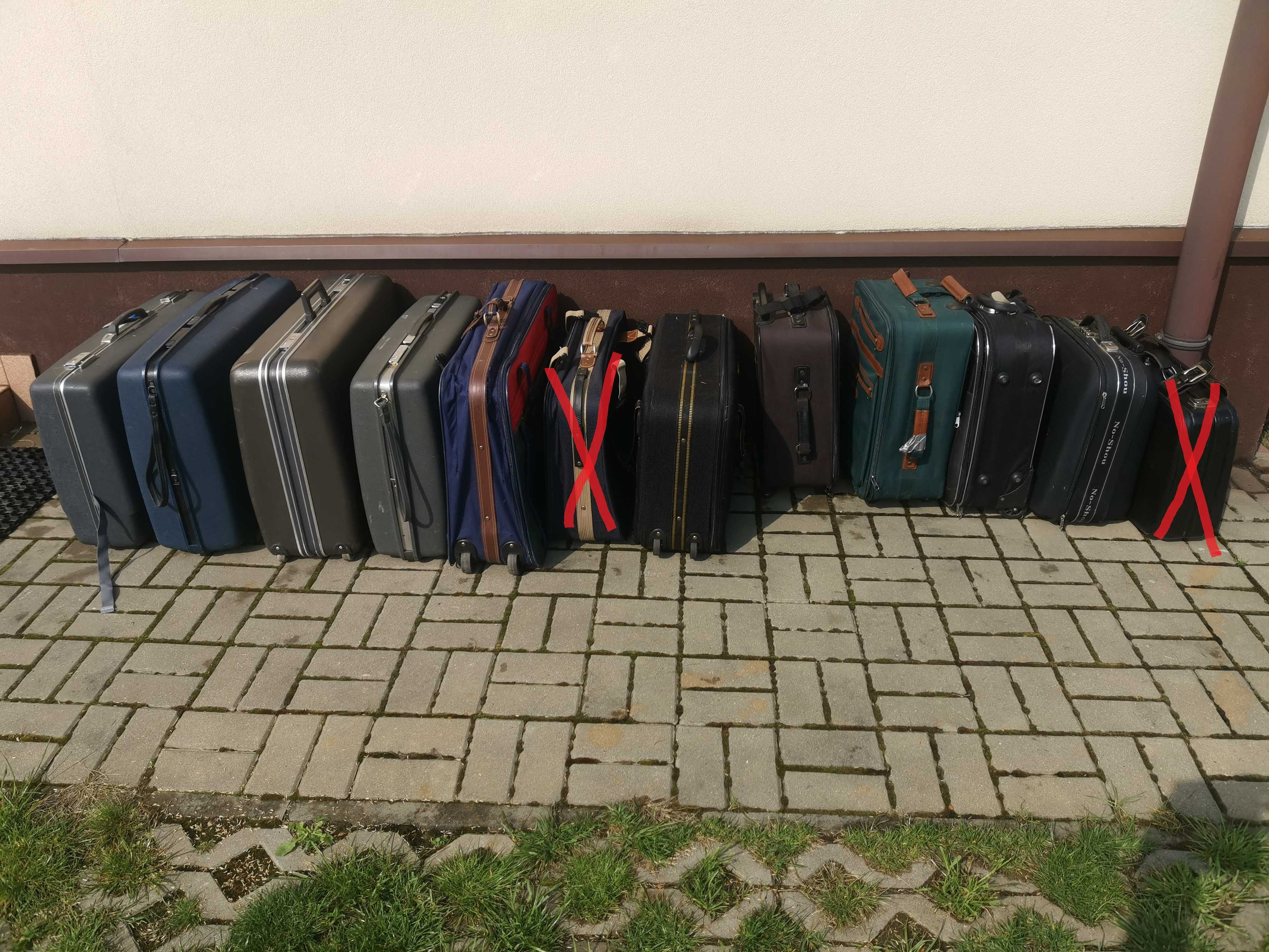 Walizki - mega zestaw 8 sztuk - TANIO !!!