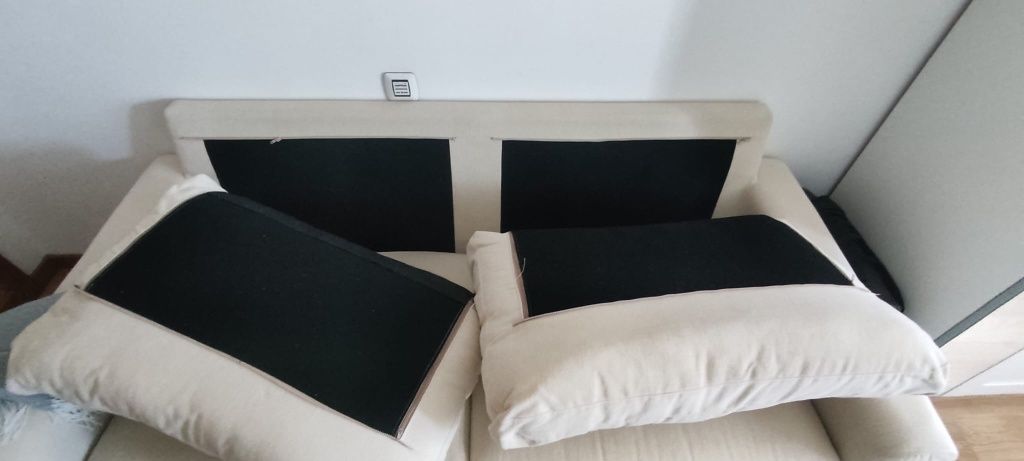 Sofá Bege Conforama - Como Novo