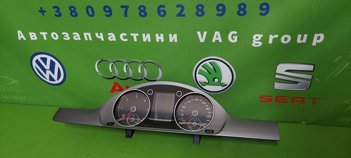 Панель приладів Щиток приборов Спидометр VW Passat B6 B7 CC 3C0920872