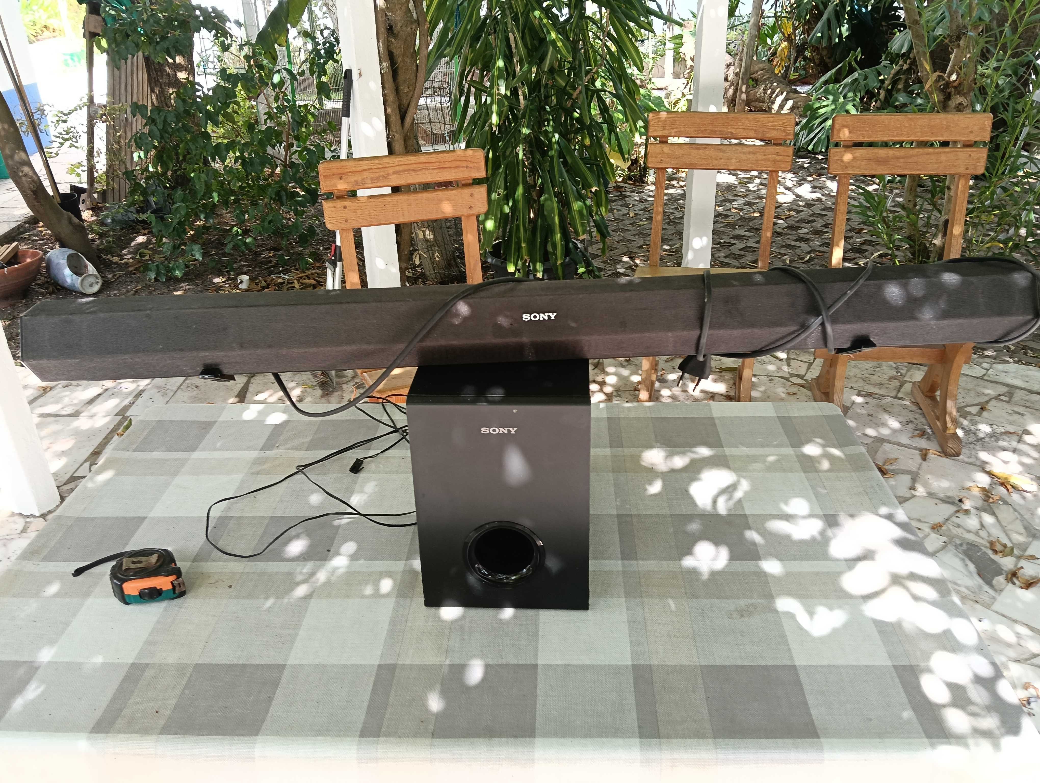 Som 2.1 sony TV cinema sound bar