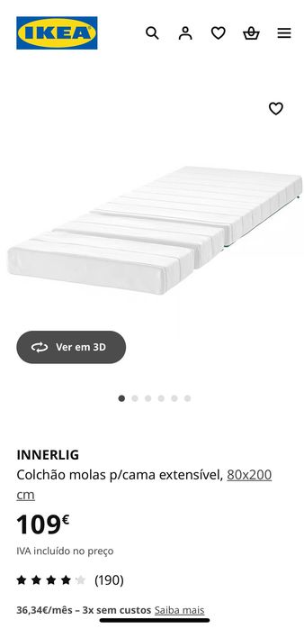 Colchão de criança IKEA