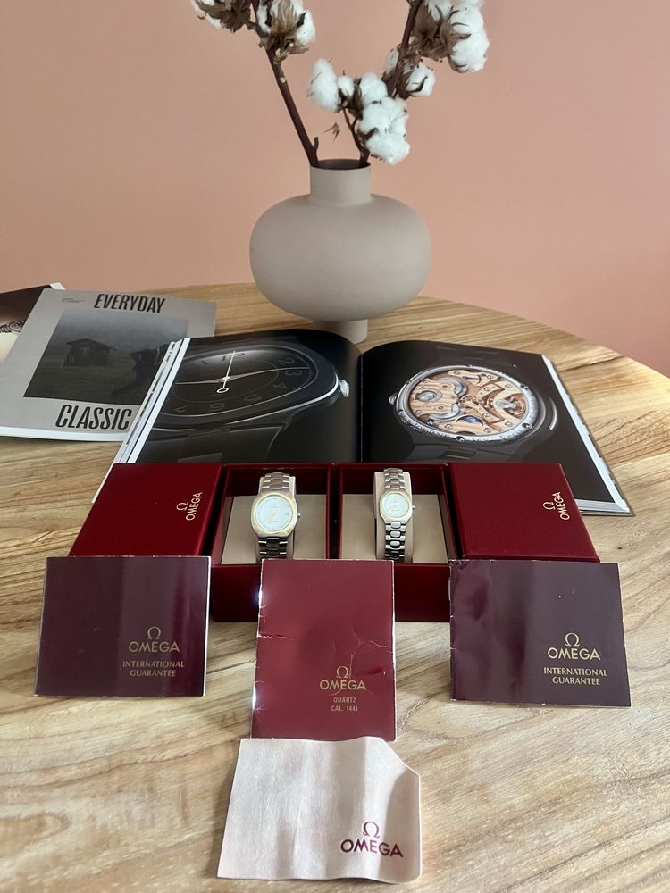 Zestaw 2x fullset Omega Seamaster Polaris (396.1022 i 735.1022)