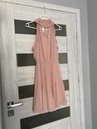Sukienka baby pink łososiowa sugarfree xs S bellis