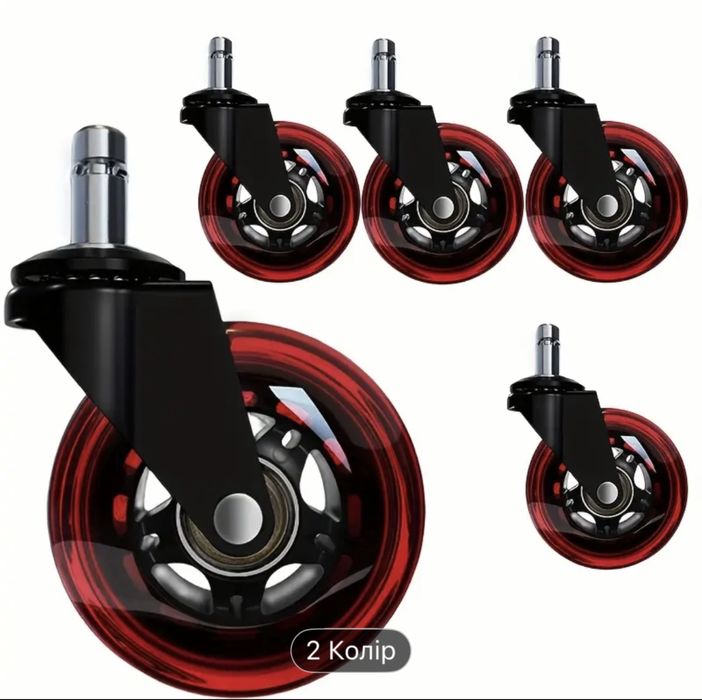 Поворотні колеса для крісел
