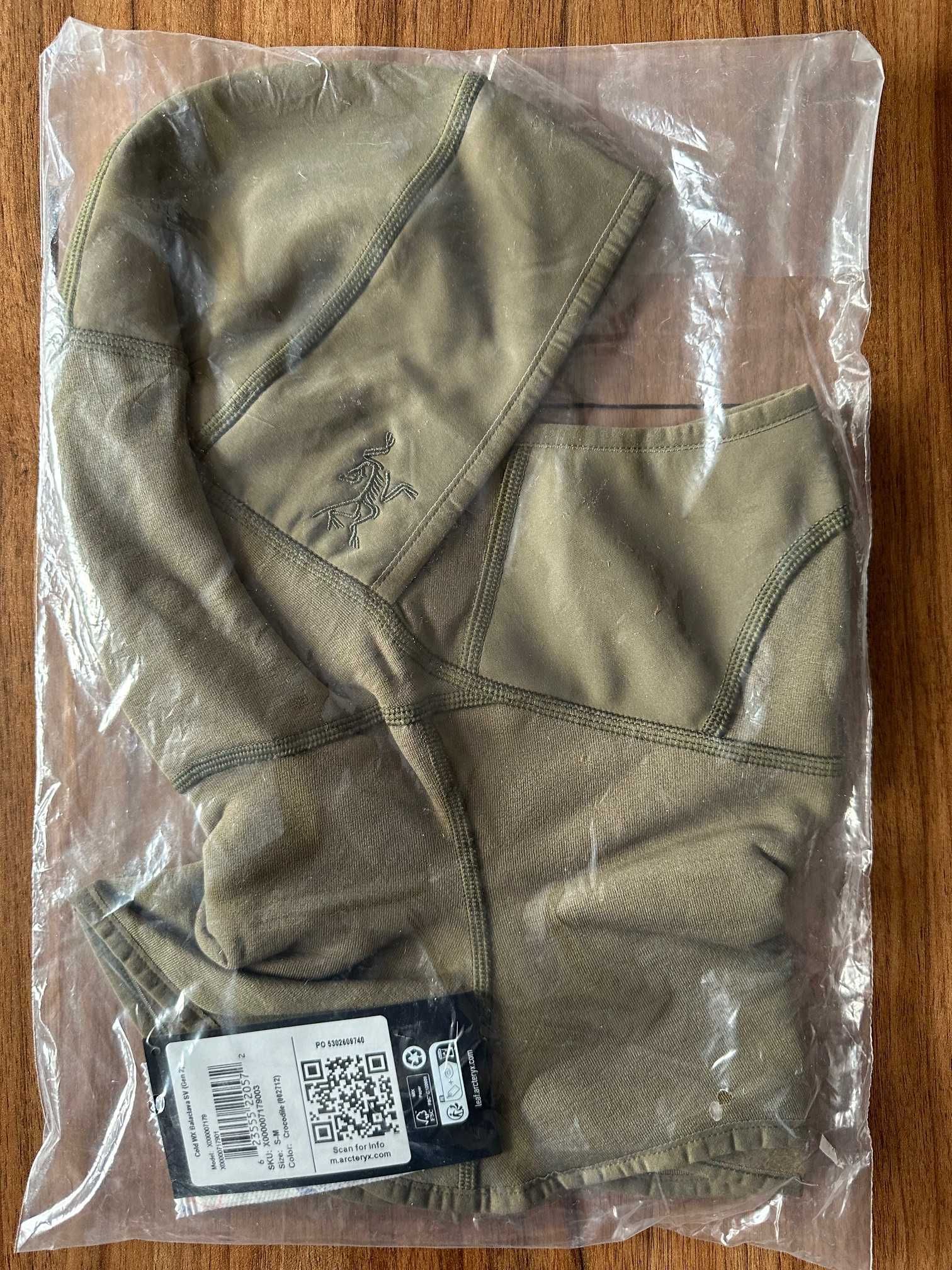 Kominiarka ocieplana Arcteryx LEAF Cold WX Balaclava SV Gen2 Crocodile