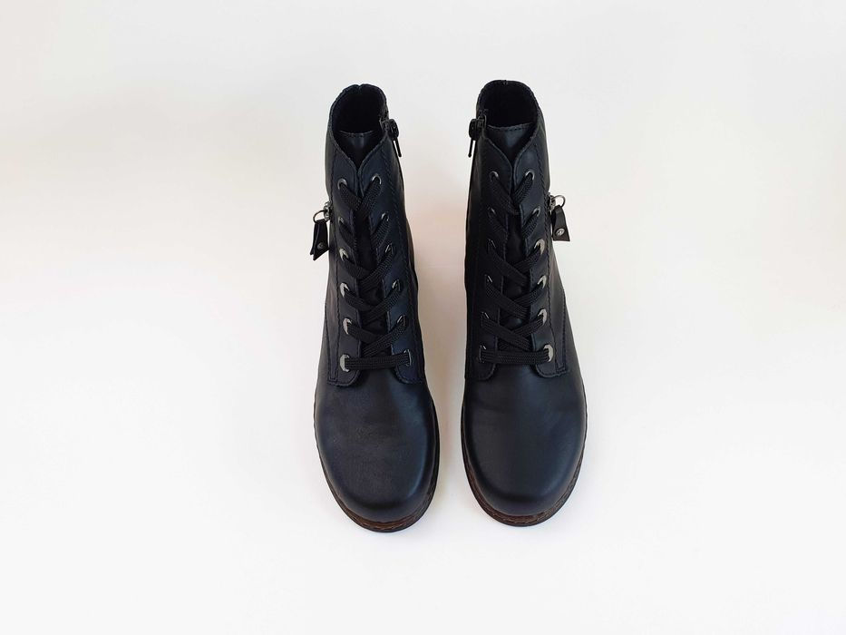 Женские ботинки Rieker 40 25.5-26 см 8.5 US черные