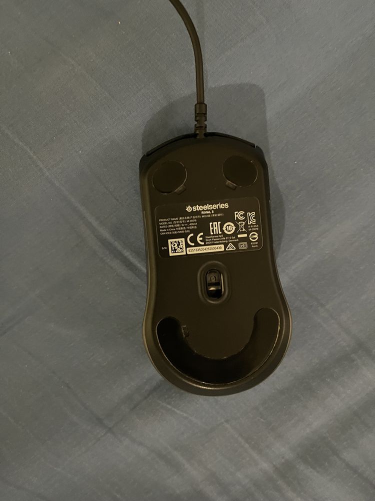 myszka przewodowa steelseries rival 3