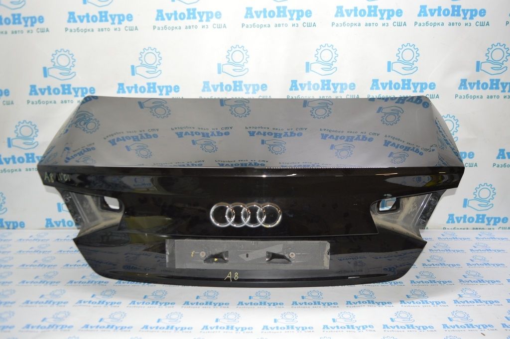 Крышка багажника Audi A8 D4 10-17 (01) темно-коричневый цвет 4H0827023